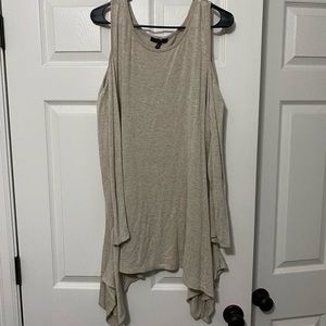 Long Sleeve Cold Shoulder Sweater